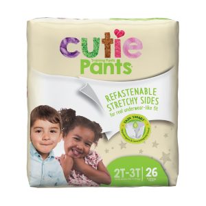 FIRST QUALITY PRODUCTS LLC Cutie Pants®, Unisex Toddler, Disposable WP7001/1