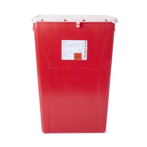 MCKESSON BRAND McKesson Prevent® Sharps Container, 18 Gallon, 24-3/5 x 17-3/10 x 13 Inch 2268