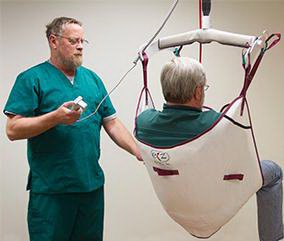 EZ WAY INC Ez Way Disposable Sling with Head Support, Large SPSHD300