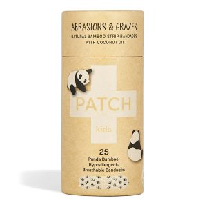 NUTRICARE USA LLC Patch™ Kids (Panda Design) Adhesive Strip with Coconut Oil, ¾ x 3 Inch 35134700009