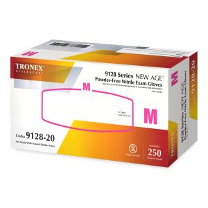 TRONEX INTERNATIONAL INC New Age® 9128 Series Nitrile Exam Glove, Medium, Violet-Blue 9128-20