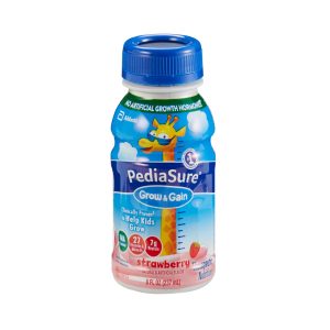 ABBOTT NUTRITION PediaSure® Grow & Gain Therapeutic Nutrition, Strawberry, 8-ounce Bottle 67537