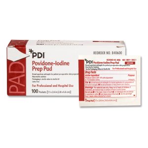 PROFESSIONAL DISPOSABLES PDI® PVP Prep Pad, Medium B40600