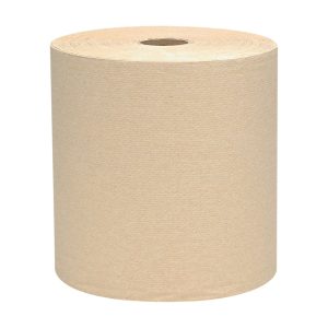 KIMBERLY CLARK Scott Paper Towels, Hardwound Roll, Brown, 8 Inch x 800 Foot 04142