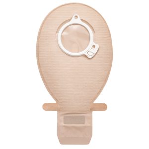 COLOPLAST SenSura® Click Wide 2-Piece Opaque Ostomy Pouch, Yellow Match 11127