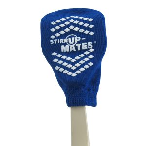 PRINCIPLE BUSINESS ENTERPRISES Stirrup Mates® Exam Table Stirrup Cover, Blue 9002