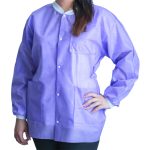 DUKAL FitMe™ Lab Jacket, Purple, Medium UGJ-6504-M