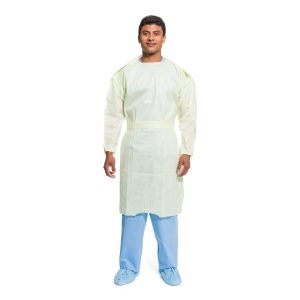 O&M HALYARD INC Halyard Protective Procedure Gown, Large, Yellow 69979
