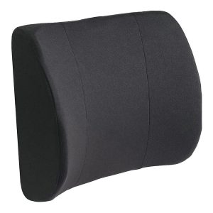 MABIS HEALTHCARE DMI® Lumbar Seat Cushion, Black, 14 x 13 x 3 in. 555-7921-0200
