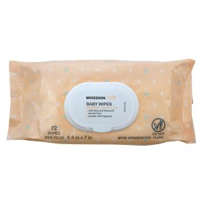 MCKESSON BRAND McKesson Powder Soft Scent Baby Wipe, Soft Pack WPWBABY72S