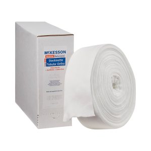 MCKESSON BRAND McKesson White Polyester Tubular Stockinette, 3 Inch x 25 Yard 16-4TS-325