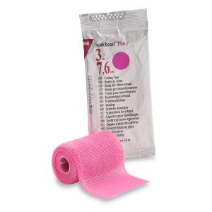 SOLVENTUM CORPORATION 3M™ Scotchcast™ Plus Cast Tape, Bright Pink, 3 Inch x 4 Yard 82003X