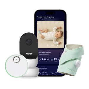 OWLET BABY CARE INC Owlet® Dream Duo Smart Baby Monitor with Motion Alerts & Temperature Monitoring PS04NMBBJ