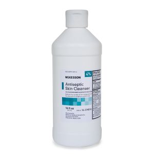 MCKESSON BRAND McKesson Antiseptic Skin Cleanser, 16-ounce Flip-Top Bottle 16-CHG16