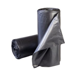 MCKESSON BRAND McKesson Extra Heavy Duty Plus Trash Bag, Gray, 45-gallon Capacity BR3858XHVG