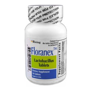 RISING PHARMACEUTICALS Floranex™ Lactobacillus Tablets Probiotic Dietary Supplement 64980012950