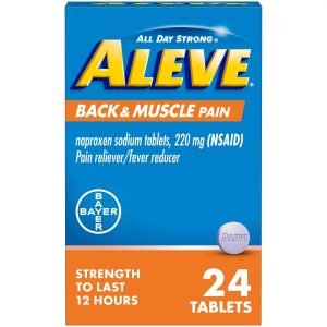 BAYER Aleve Back & Muscle Pain Tablets 00280609224