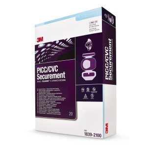 SOLVENTUM CORPORATION 3M™ PICC/CVC Securement Device + Tegaderm™ IV Dressing, 6-1/8 x 4 Inch 1839-2100