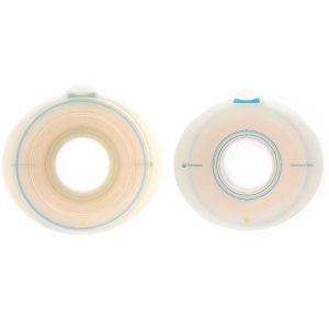 COLOPLAST SenSura® Mio Flex Ostomy Barrier, 50 mm Stoma Opening, Yellow Color Match 10573
