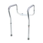 DRIVE DEVILBISS HEALTHCARE Carex® Toilet Safety Rail FGB356C0 GRAY