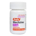 MAJOR PHARMACEUTICALS Rugby® Meclizine Chewable Tablets 00536129901
