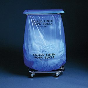 MCKESSON BRAND McKesson Soiled Linen Bag, Blue, 30 – 33 gal. Capacity, Fits Hamper Stand 198683 03-5709