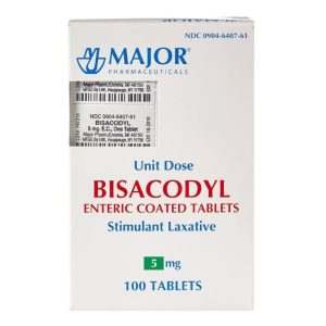 MAJOR PHARMACEUTICALS Major® Bisacodyl USP Laxative 00904640761