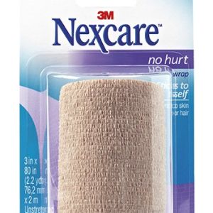 3M COMPANY 3M™ Nexcare™ No Hurt Hypoallergenic Medical Tape, 3 Inch x 2.2 Yard, Tan NHT-3