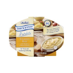 LYONS MAGNUS LLC Thick & Easy® Purées Scrambled Eggs / Potatoes Thickened Food, 7-ounce Tray 160740