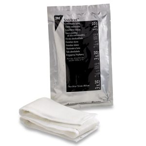 SOLVENTUM CORPORATION 3M™ Scotchcast™ Quick Step Double Sided Felt Padded Splint, 3 x 35 Inch 75335