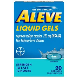BAYER Aleve Liquid Gels 00280608020