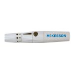 MCKESSON BRAND McKesson Push Button Activation Lancing Device for Fingers, Multiple Depths 06-005X