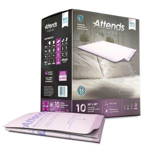 ATTENDS HEALTHCARE PRODUCTS Attends® Premier Underpad, 30 x 36 Inches ALI-UP3036