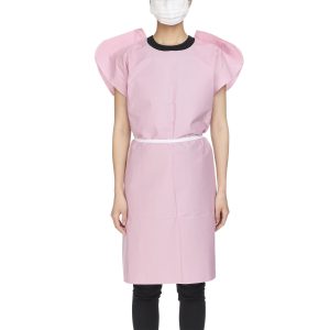 MCKESSON BRAND McKesson Exam Gown, Large, Mauve 18-890