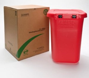 SHARPS COMPLIANCE TakeAway Recovery System Sharps Container 80030