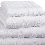 THE PILLOW FACTORY DIVISION Merit™ Trio Cotton Washcloth, White, 12 x 12 Inch 52628-612