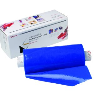 FABRICATION ENTERPRISES Dycem® Non-Slip Material Roll, Blue, 8 Inches x 10 Yards 50-1500B