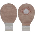 HOLLISTER New Image™ 18284 Two-Piece Beige Ostomy Pouch, Pre-cut to Fit 70 mm Stomas, Blue 18284