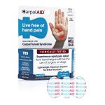 CARPAL AID LLC CarpalAid® Patch Hand-Based Carpal Tunnel Support, Large LG20PK
