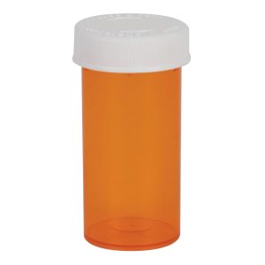 APOTHECARY PRODUCTS Ezy Dose® Push & Turn Prescription Vial, 13 Dram Capacity 30432