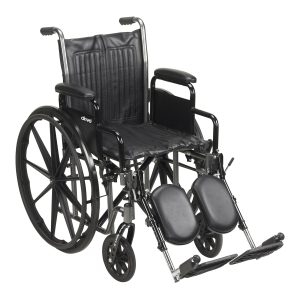 MCKESSON BRAND McKesson Wheelchair, 16 Inch Seat Width 146-SSP216DDA-SF
