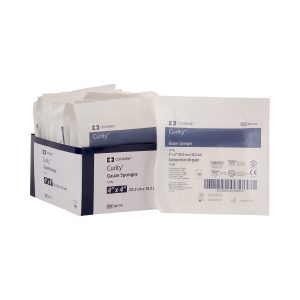CARDINAL Curity™ Sterile USP Type VII Gauze Sponge, 4 x 4 Inch, 12-Ply 397110