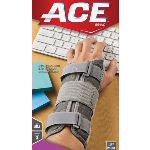 3M COMPANY 3M™ Ace™ Left Wrist Brace, One Size Fits Most 205276