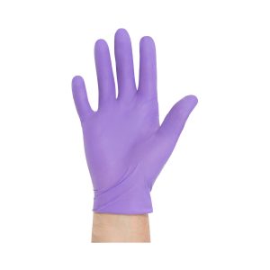 O&M HALYARD INC Purple Nitrile-Xtra™ Extended Cuff Length Exam Glove, Extra Large 50604