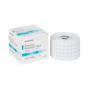 MCKESSON BRAND McKesson Nonwoven Fabric Dressing Retention Tape, 2 Inch x 10 Yard 16-4802