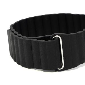 EMBR LABS INC Embr Wave 2 Thermal Wristband Replacement Strap - Black Vegan Leather WAVE2-BAND-FLT-BLK