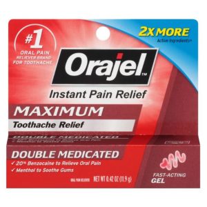 DENNISON PHARMACEUTICALS Orajel™ 3X Medicated for Toothache & Gum Gel Extra Strength 10310028313
