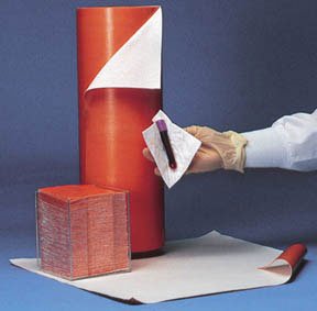 FISHER ANATOMICAL Bio-Screen® Biohazard Wipe 1441252E