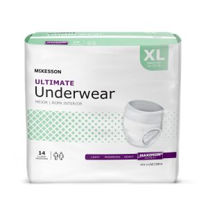 MCKESSON BRAND McKesson Ultimate Heavy Absorbency Incontinence Underwear, Extra Large UW33853
