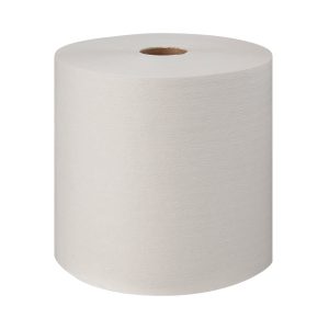 KIMBERLY CLARK Scott® Essential White Paper Towel, 8 Inch x 600 Foot Hardwound Roll 50606